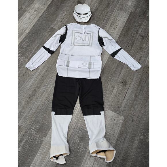 Star Wars Empire Storm Trooper Muscle Shirt Pants & Mask Kid's Halloween Costume - Picture 3 of 13